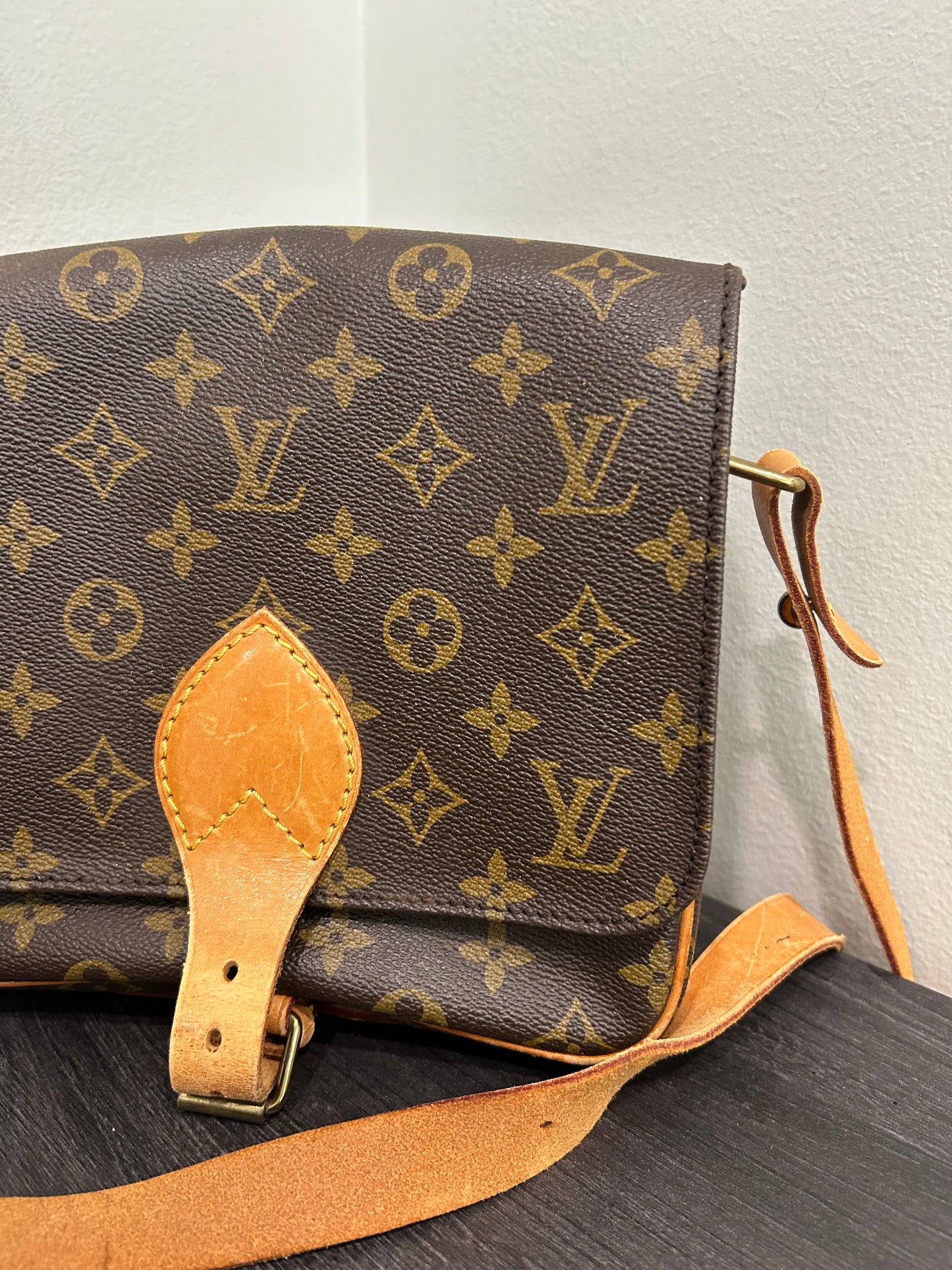 SOLD! Louis Vuitton Monogram Cartouchiere