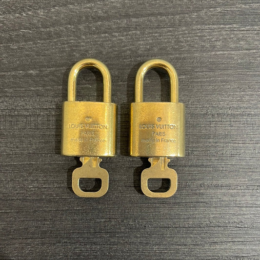 SOLD! Set of 2 Louis Vuitton Lock & Key