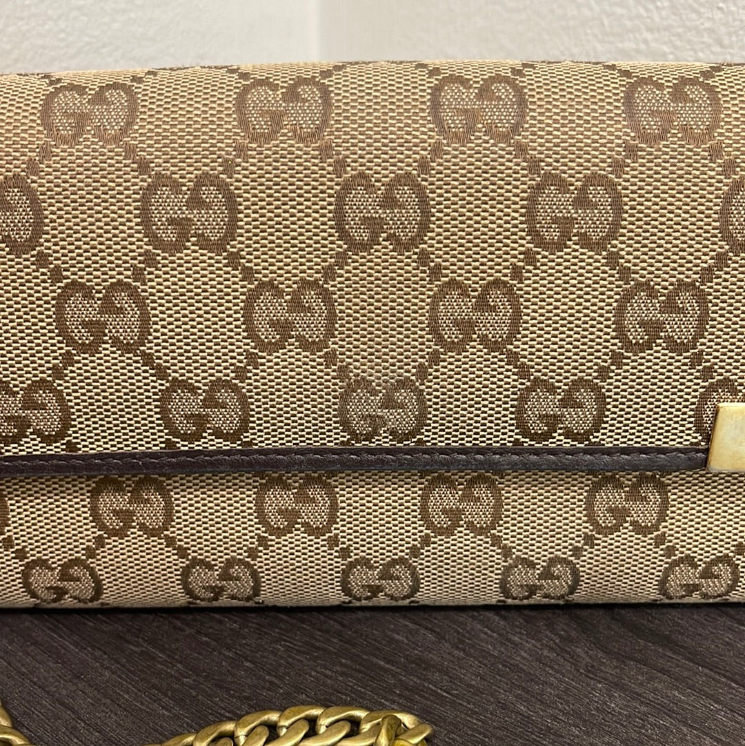 SOLD! Gucci GG Wallet on Chain