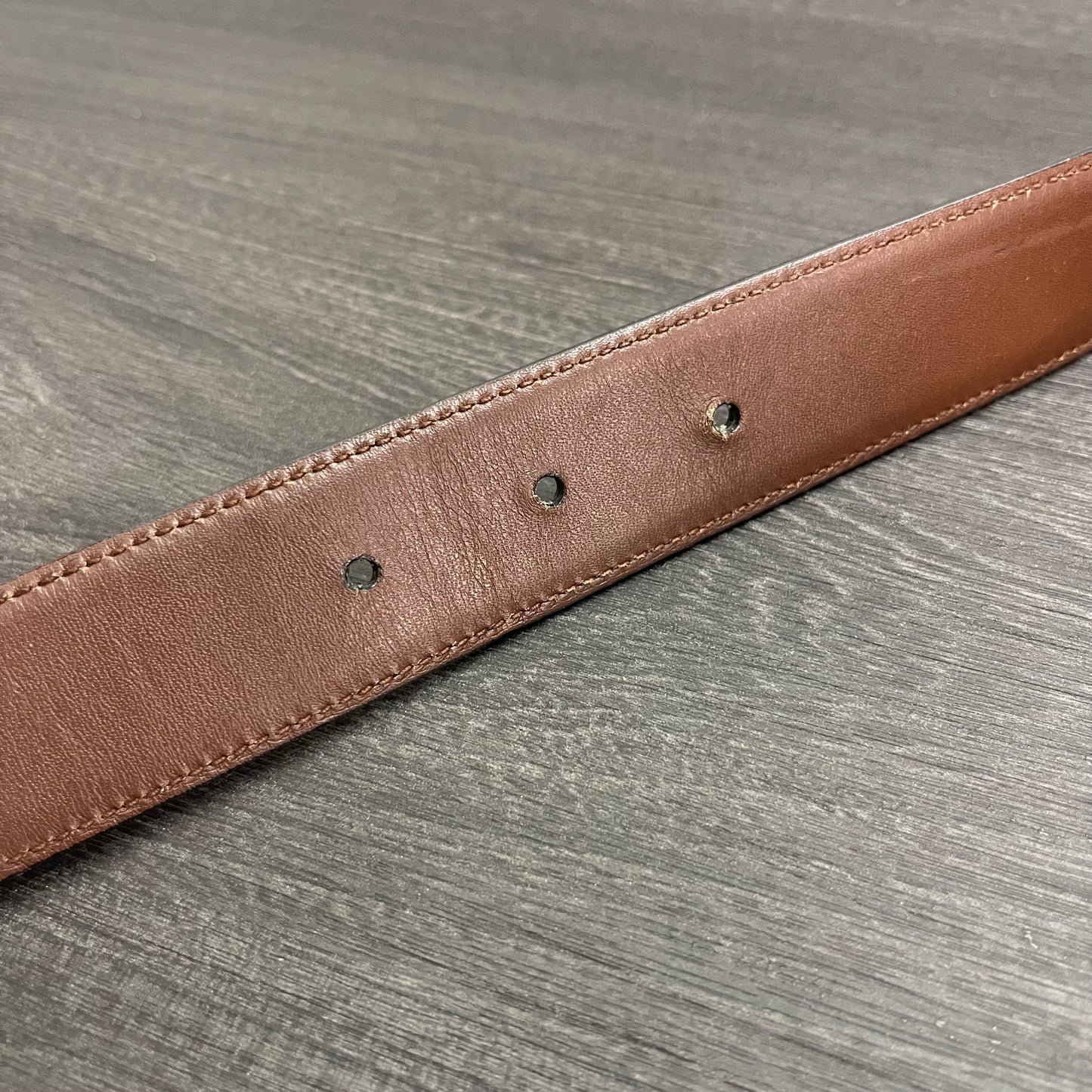 CLEARANCE Gucci Detachable Belt Buckle with Reversible Black/Brown Leather Belt 64/25