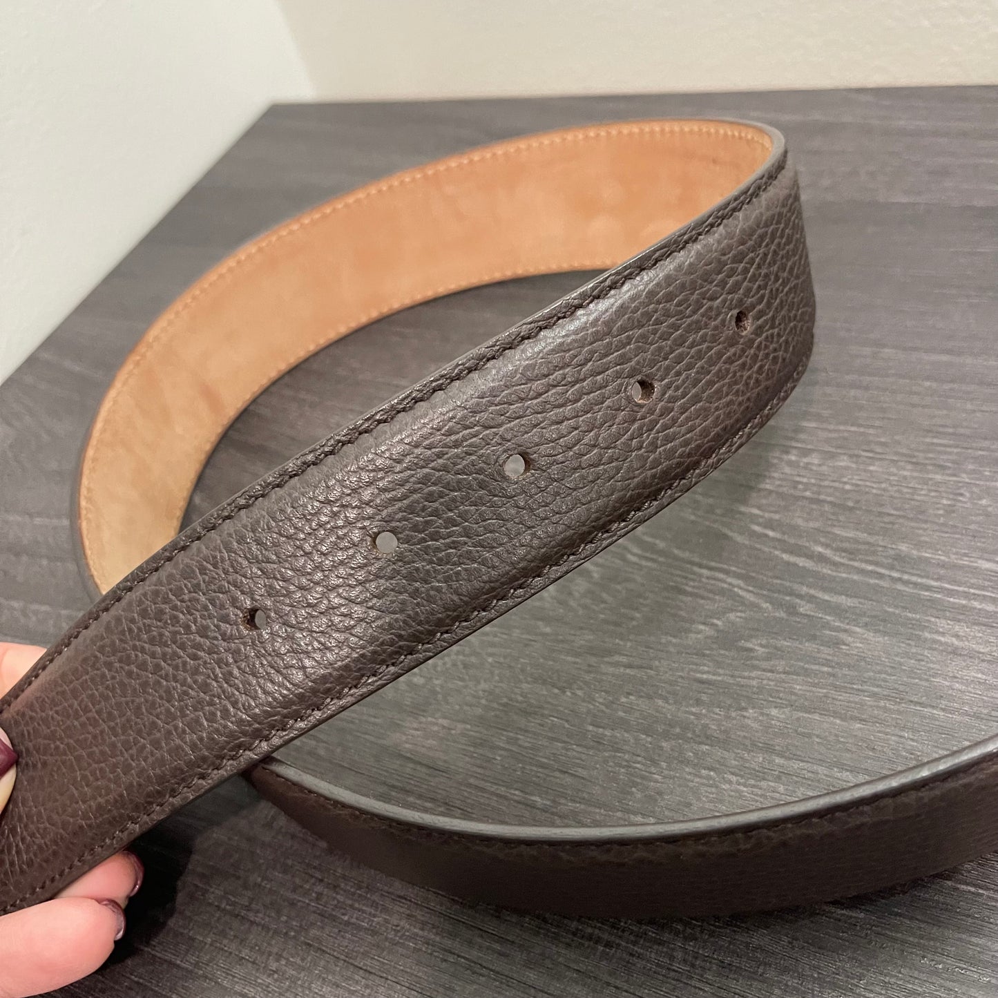 CLEARANCE Gucci Leather Belt 80/32