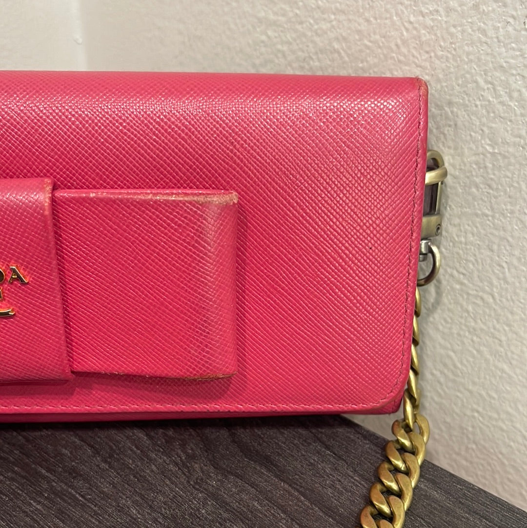 SOLD! Prada Wallet on Chain