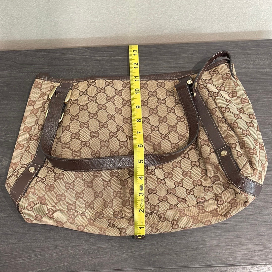 SOLD! Gucci GG Canvas Tote