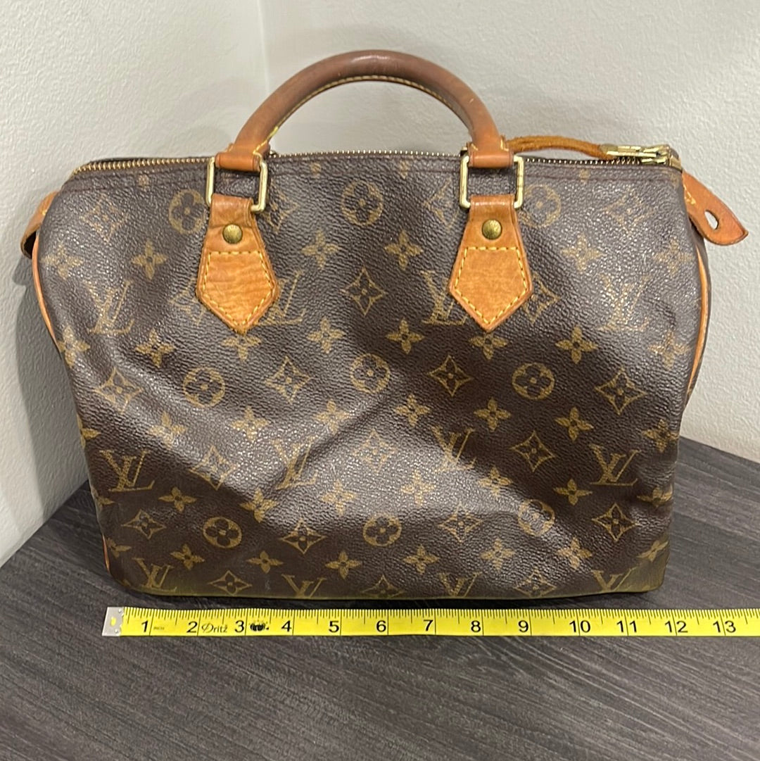 SOLD! Louis Vuitton Monogram Speedy 30