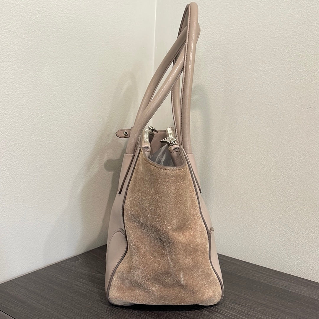 SOLD! Prada Leather & Suede Handbag