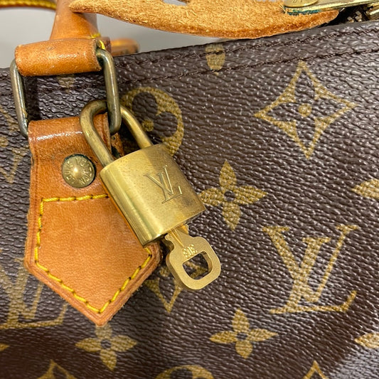 SOLD! Louis Vuitton Monogram Speedy 30 with Lock & Key