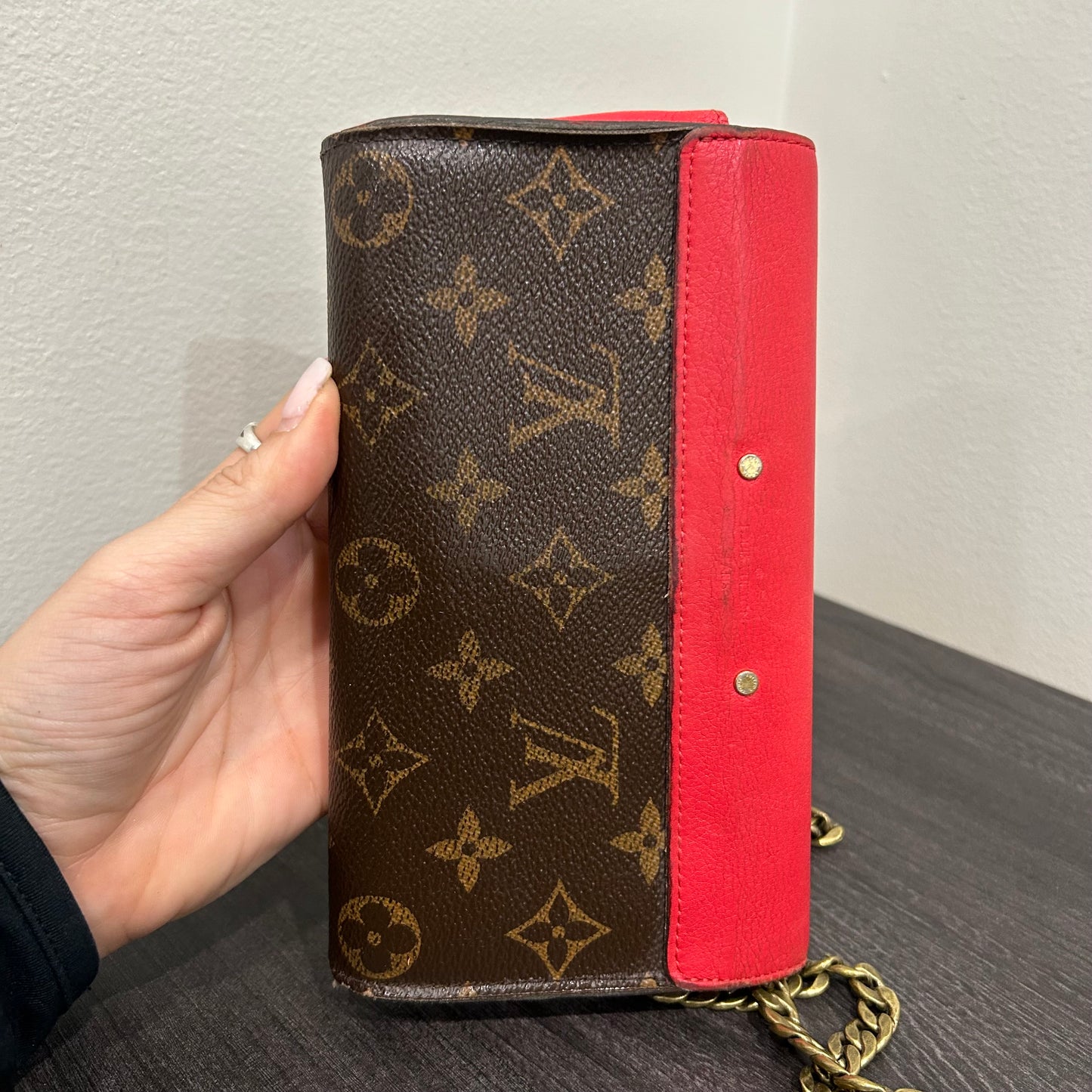 SOLD! Louis Vuitton Wallet w/ Chain