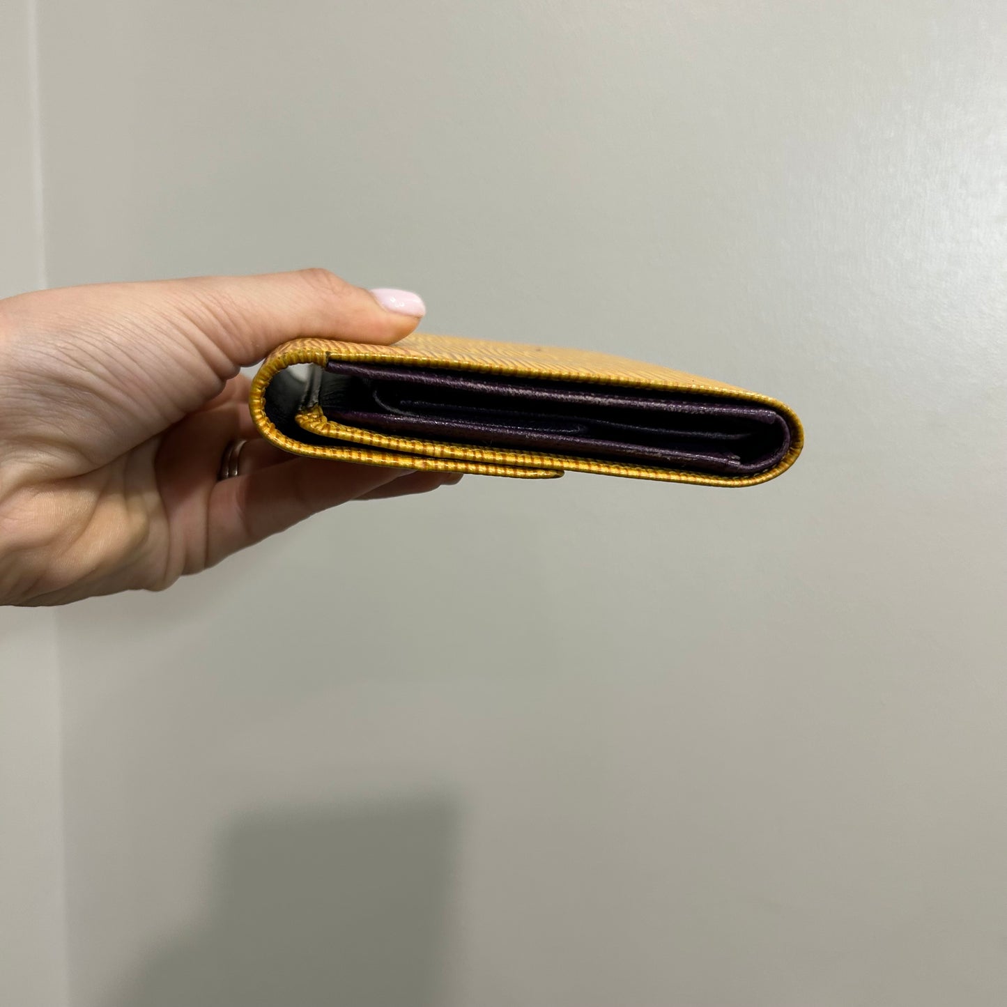 SOLD! Louis Vuitton Epi Wallet
