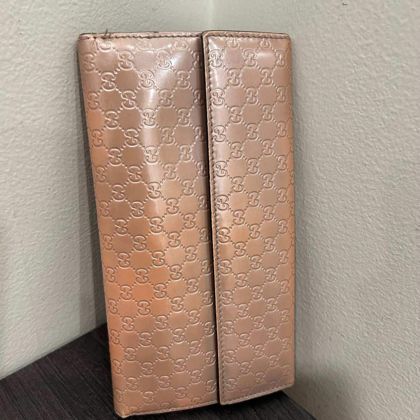 CLEARANCE #183 GUCCI Guccissima Long Wallet