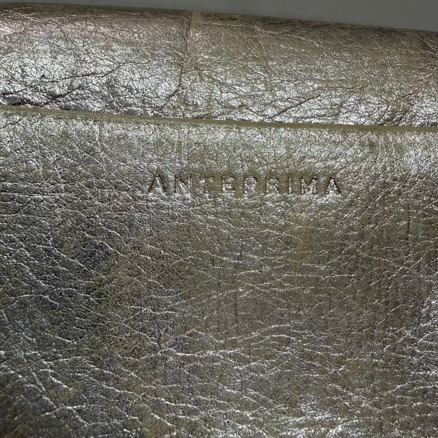 8825 ANTEPRIMA Rose Gold Metallic Wallet