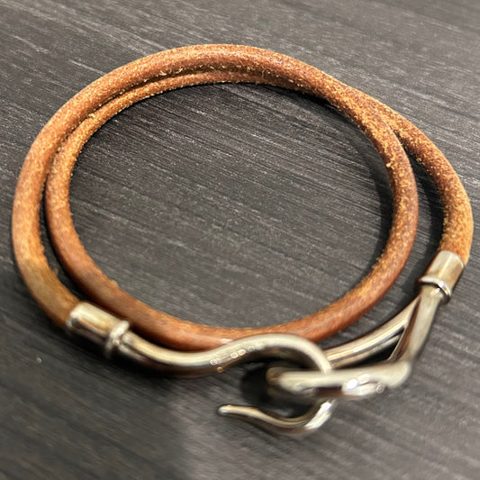 1026 HERMÈS Double Hook Wrap Bracelet MSRP $435