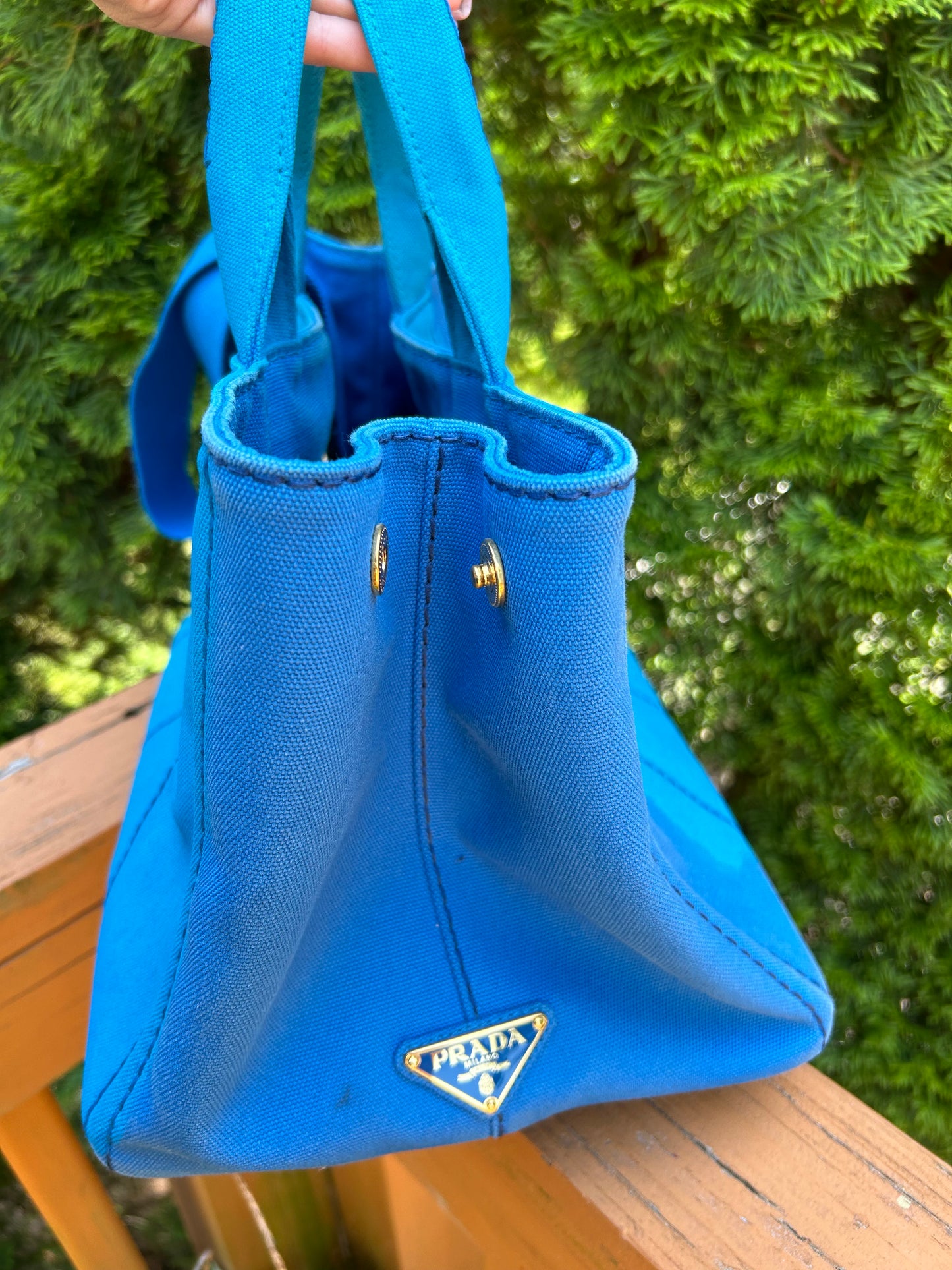 SOLD! Project Bags - LV Neverfull PM, Gucci Tote & Prada Canapa Bag