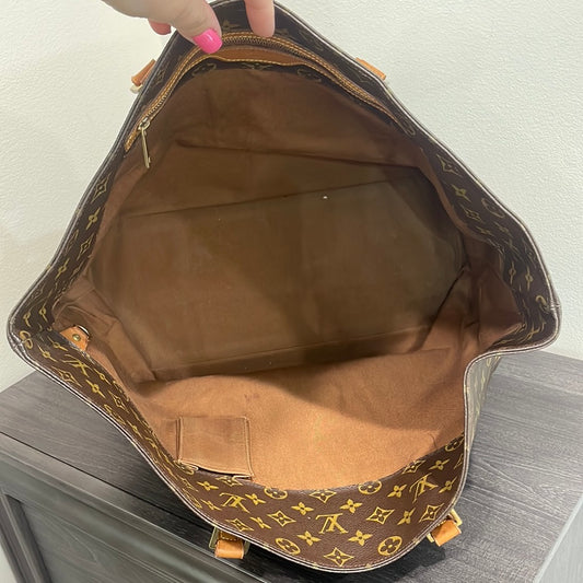 SOLD! Louis Vuitton Monogram Shopping Tote