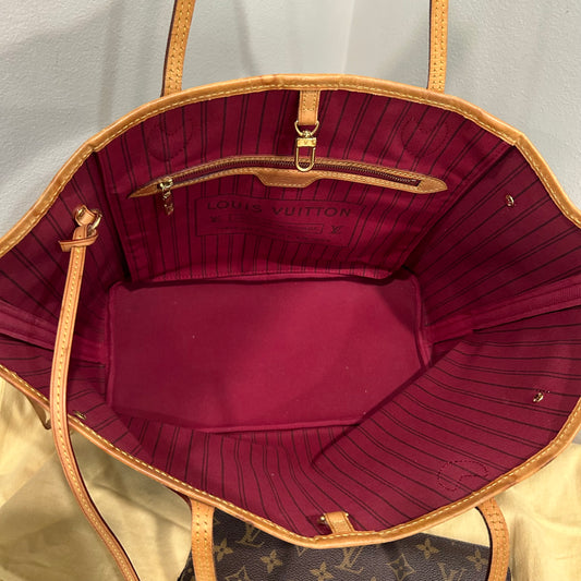 CLEARANCE #207 LOUIS VUITTON Neverfull MM w/ Pouch