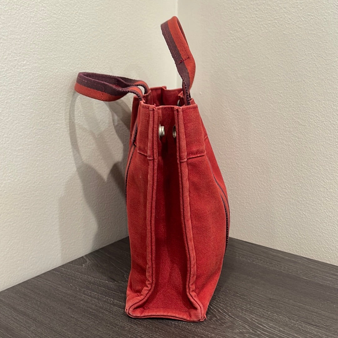 SOLD! Hermès Toile Fourre-Tout PM Tote