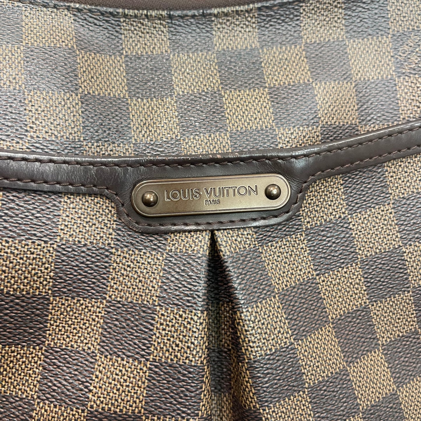 SOLD! Louis Vuitton Damier Ebene Bloomsbury Crossbody