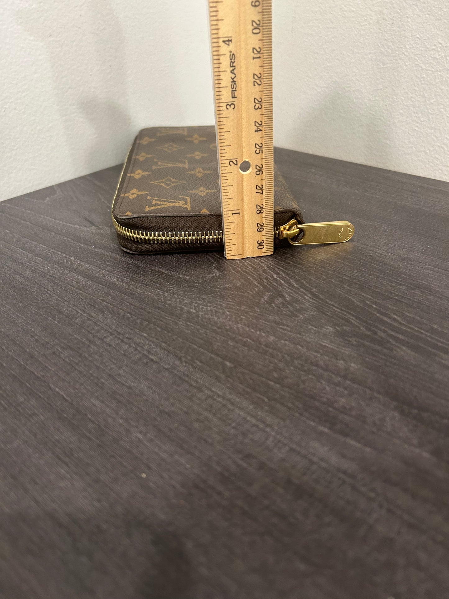 SOLD! Louis Vuitton Monogram Zippy Wallet