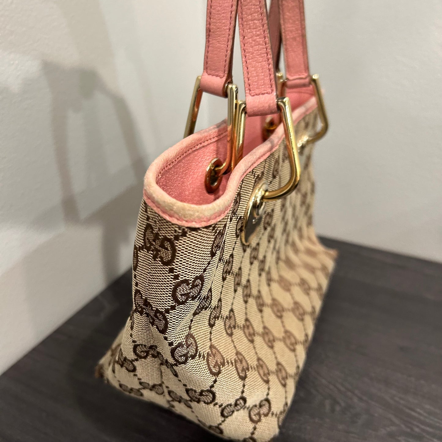 CLEARANCE Gucci Canvas Mini Tote