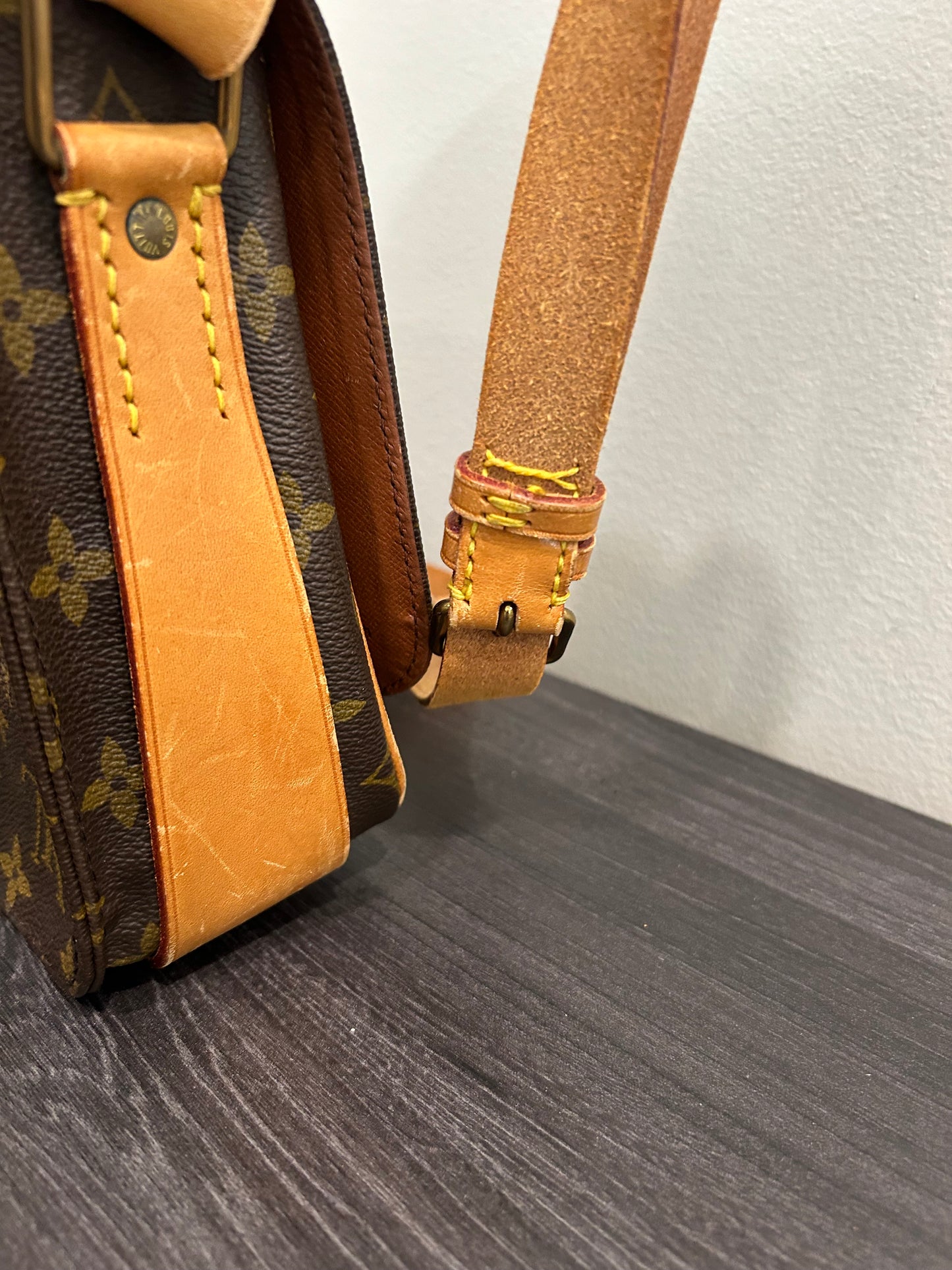 SOLD! Louis Vuitton Monogram Cartouchiere