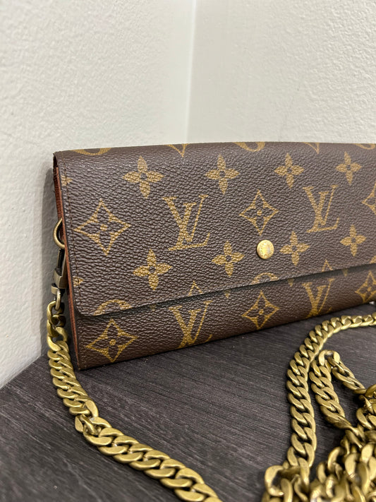 SOLD! Louis Vuitton Monogram Wallet on Chain