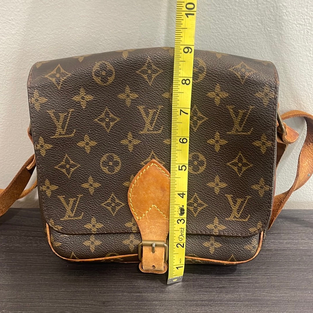 SOLD! Louis Vuitton Monogram Cartouchiere MM
