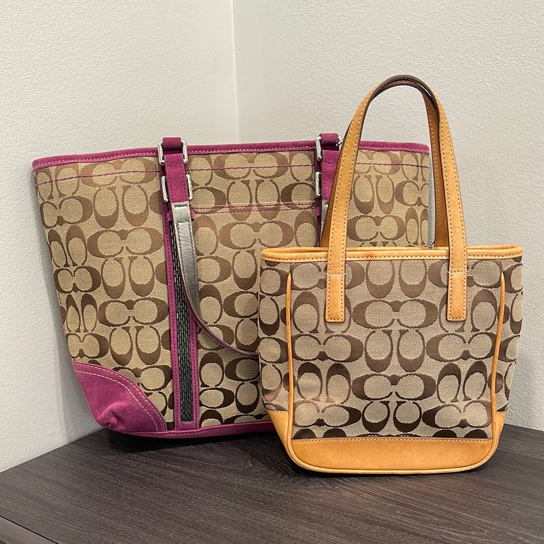 SOLD! Set of 2 Coach Bags