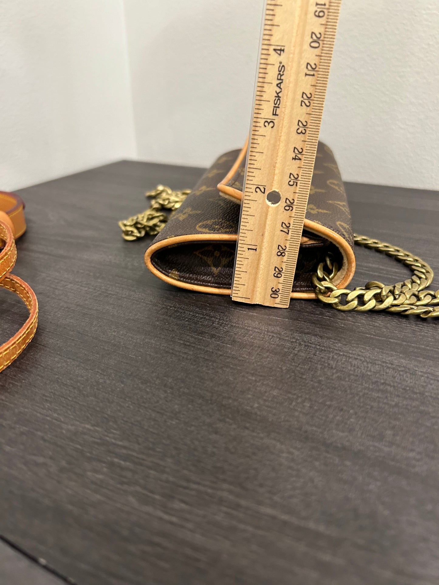 SOLD! Louis Vuitton Monogram Pochette Twin PM