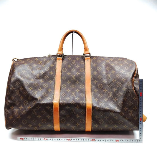 #805 LOUIS VUITTON Keepall 55 Bandouliere