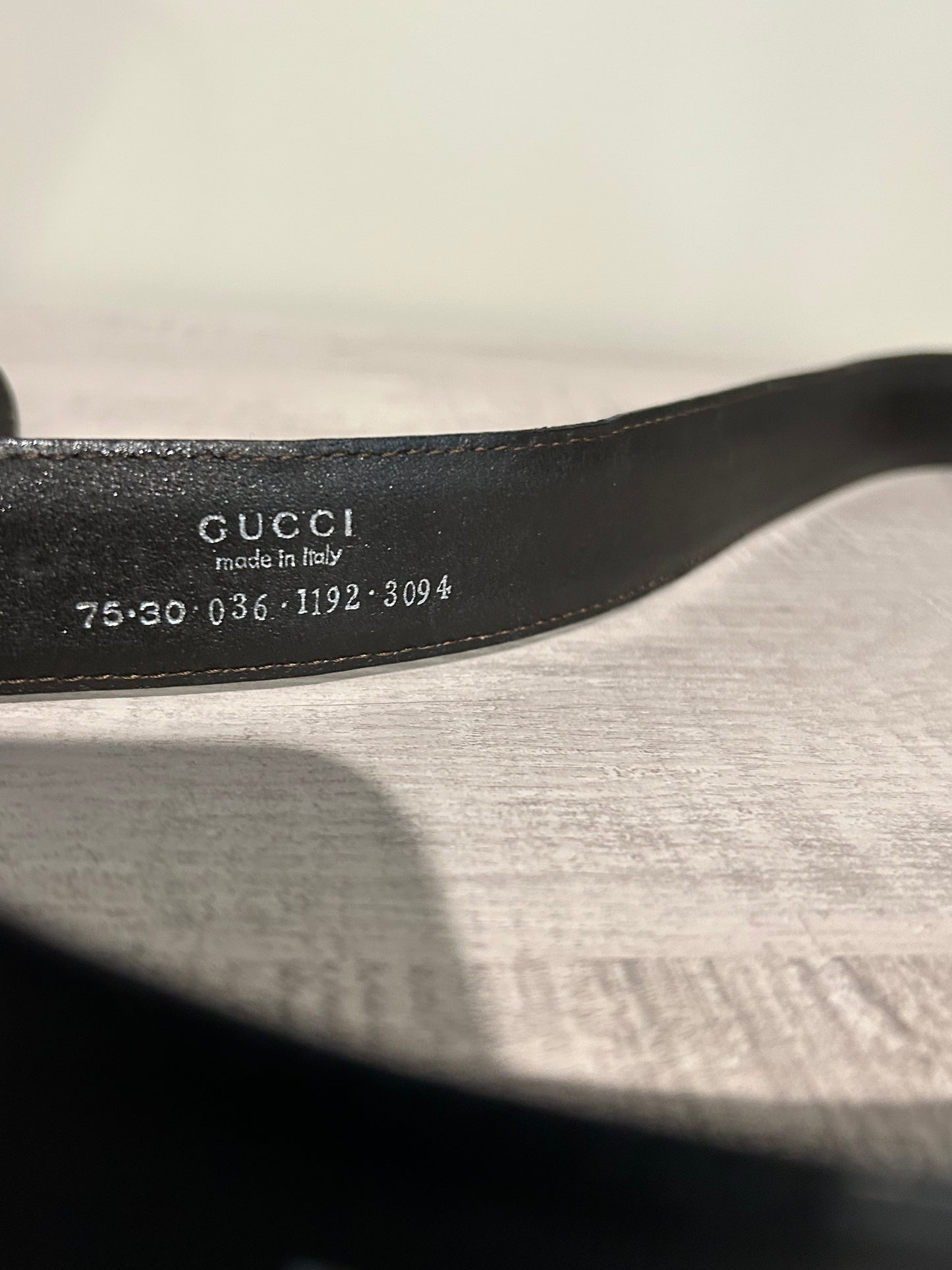 GUCCI Logo Belt