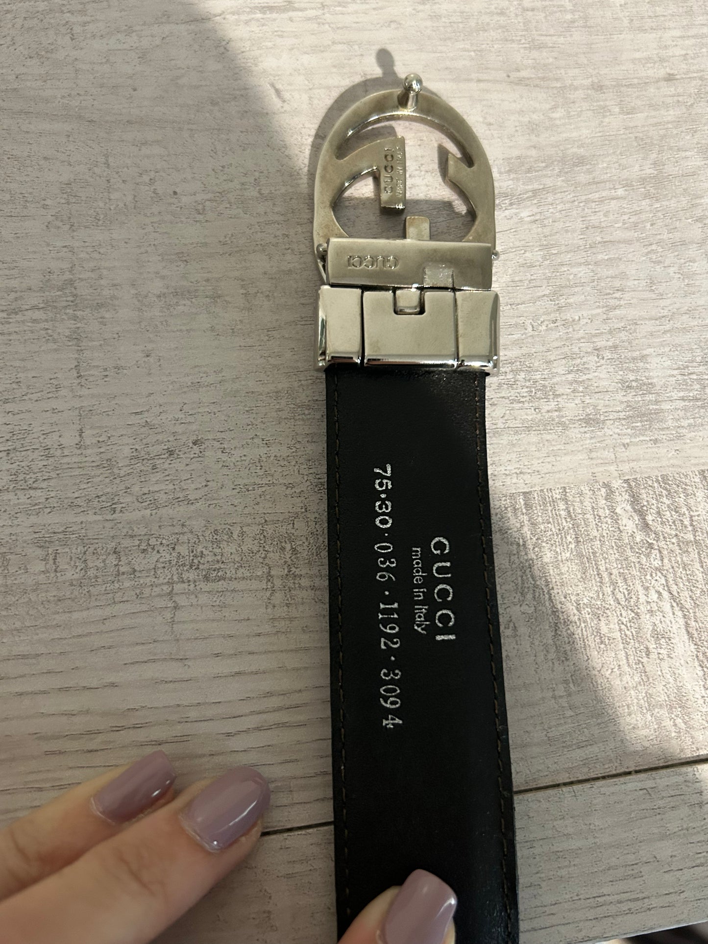 GUCCI Logo Belt