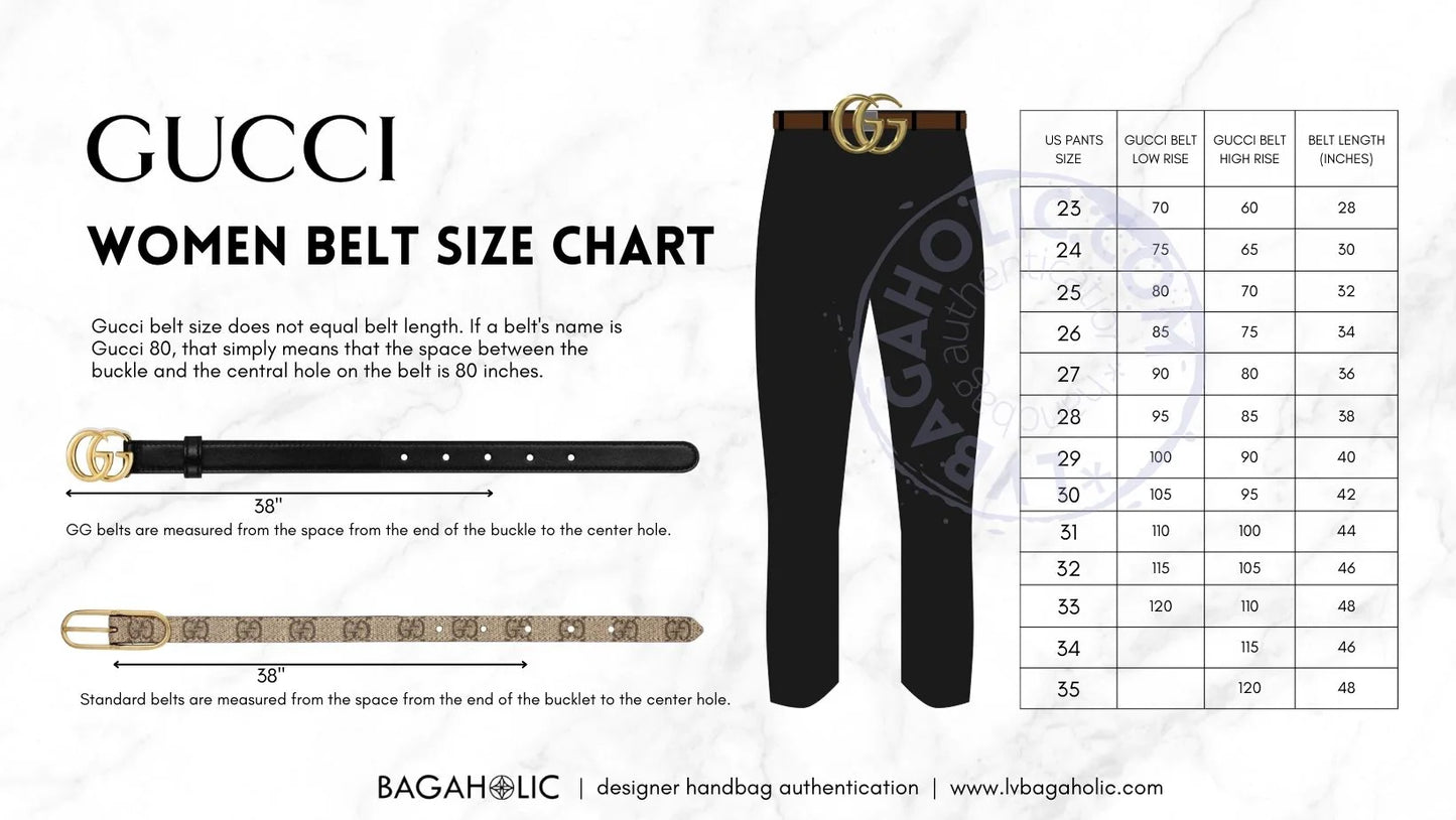GUCCI Logo Belt