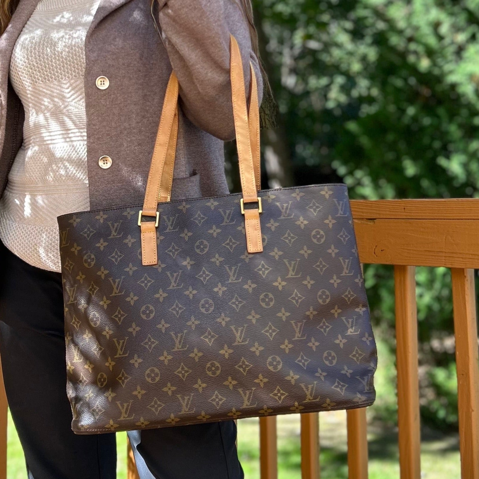 Louis vuitton monogram online luco tote