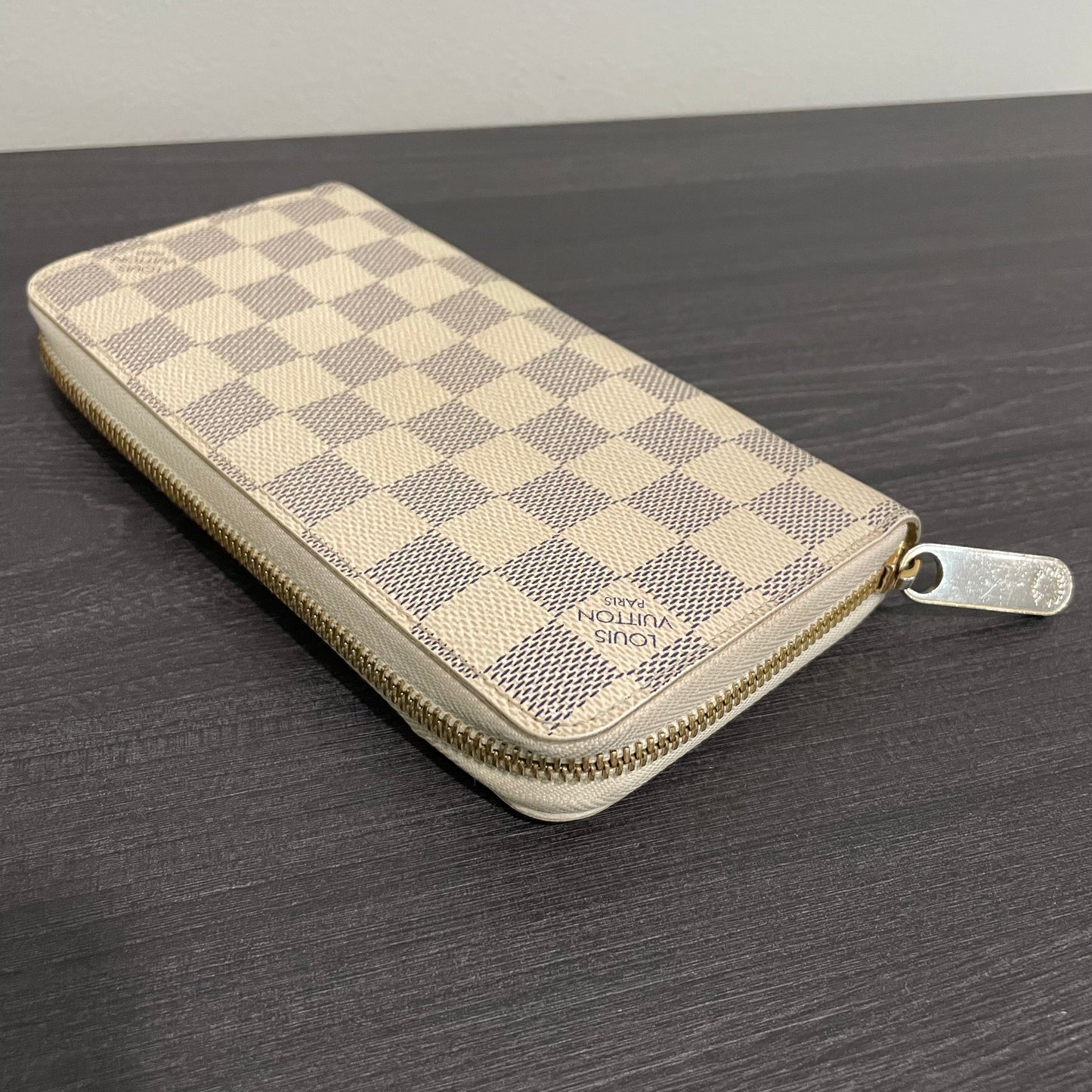 July-9 BAG DROP (Subscriber Price $150) Louis Vuitton Damier Azur Zippy Wallet