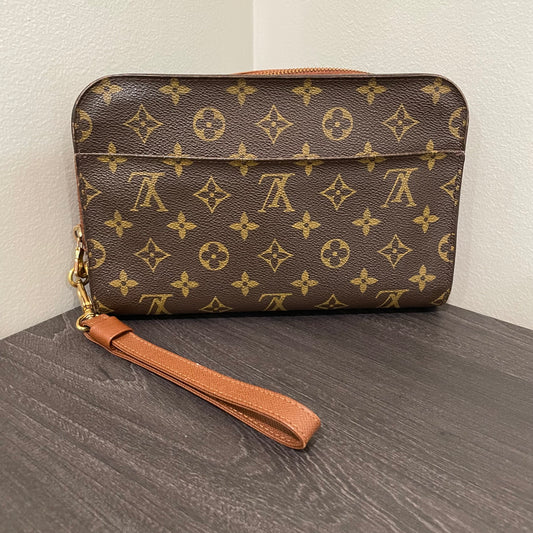 July-9 BAG DROP (Subscriber Price $260) Louis Vuitton Monogram Orsay Clutch