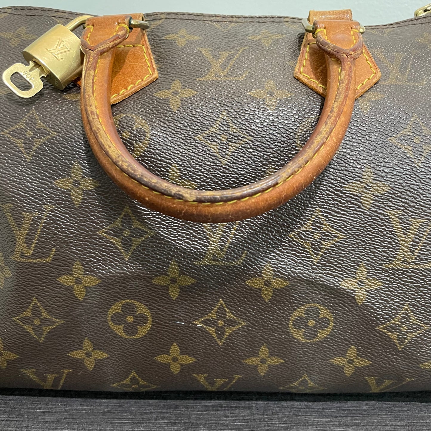 July-9 BAG DROP (Subscriber Price $290) Louis Vuitton Monogram Speedy 25 with Lock & Key