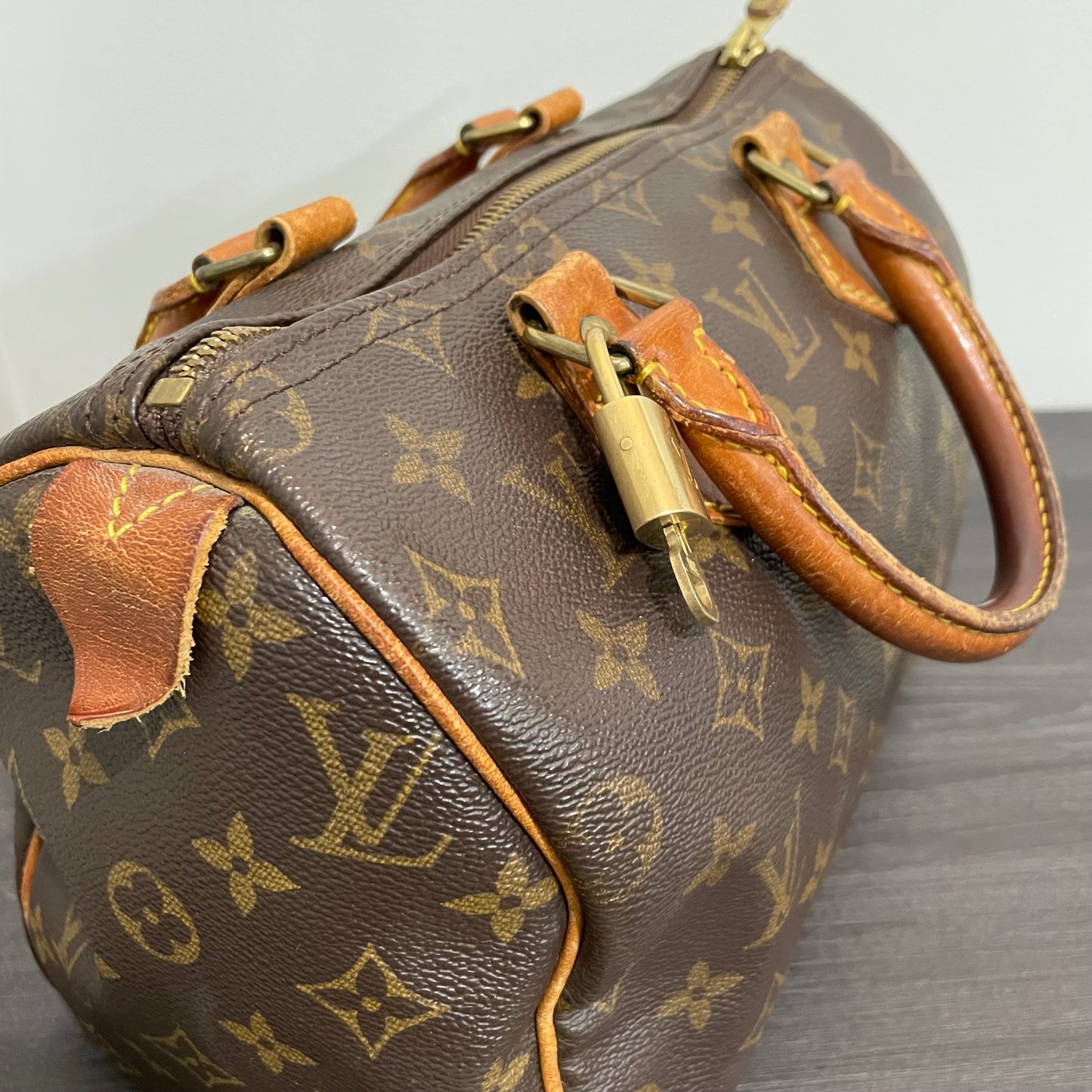 July-9 BAG DROP (Subscriber Price $290) Louis Vuitton Monogram Speedy 25 with Lock & Key