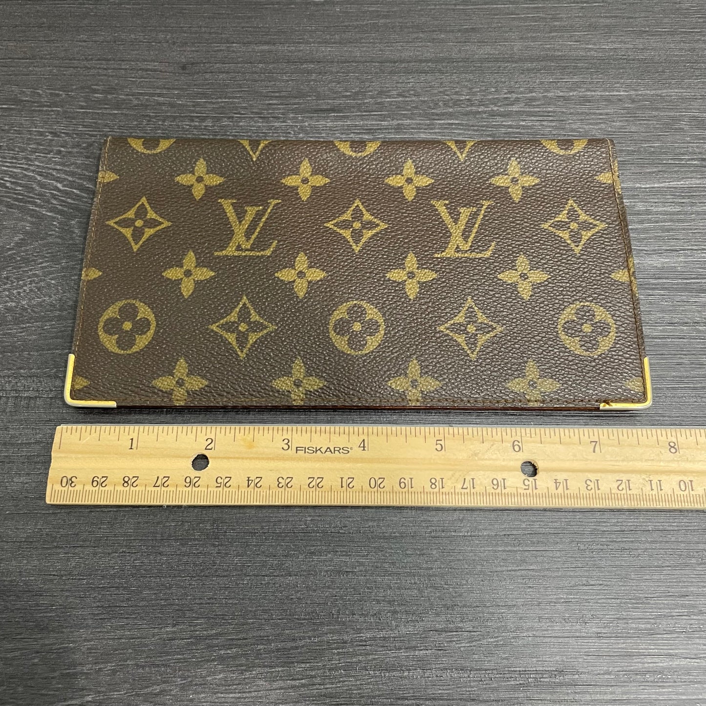 #200 LOUIS VUITTON Monogram Checkbook Holder