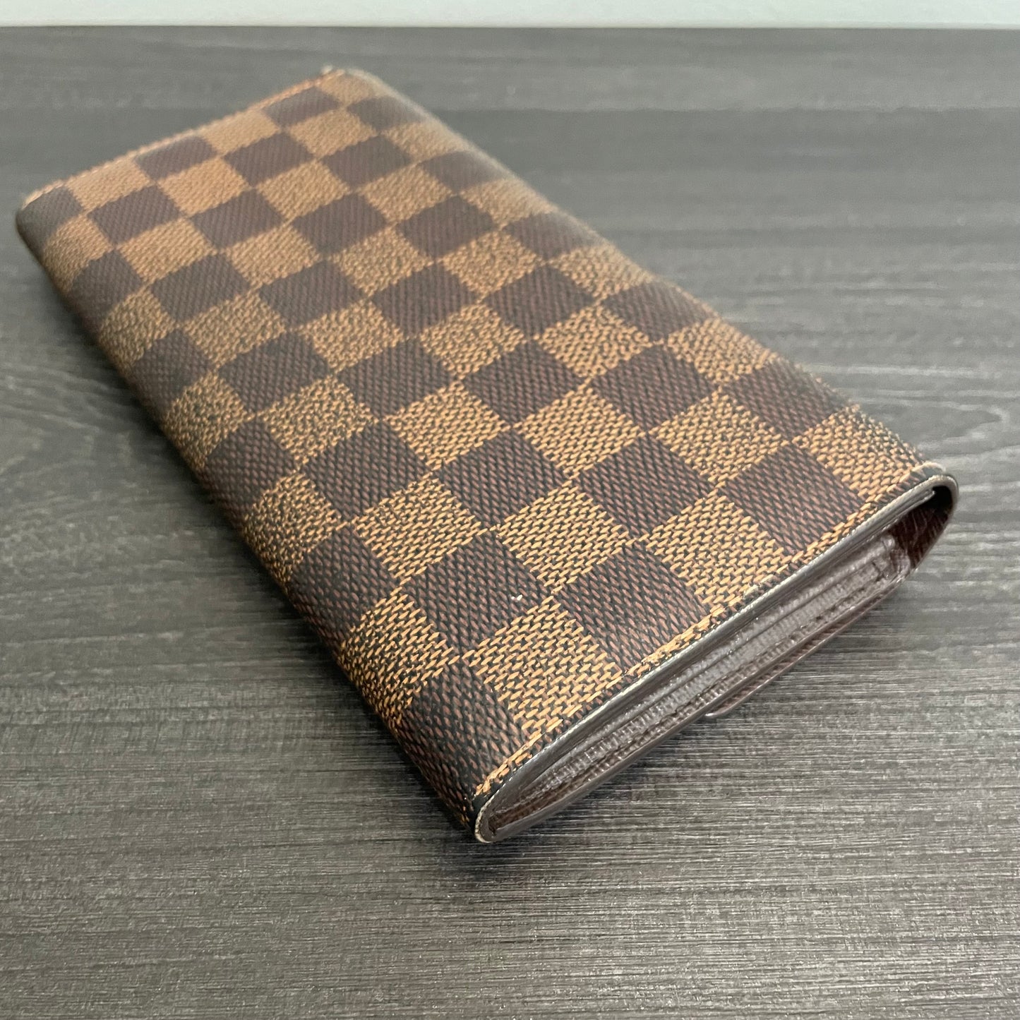 SOLD! Louis Vuitton Damier Ebene Wallet