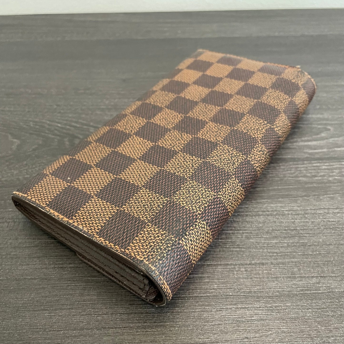 SOLD! Louis Vuitton Damier Ebene Wallet