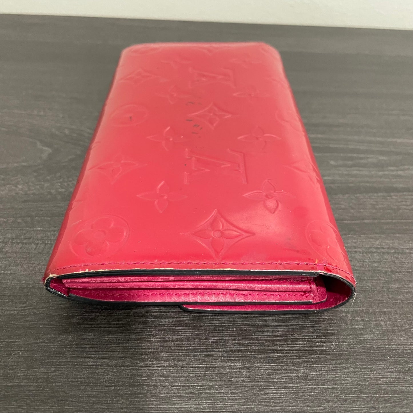 July-9 BAG DROP (Subscriber Price $100) Louis Vuitton Scarlet Vernis Wallet