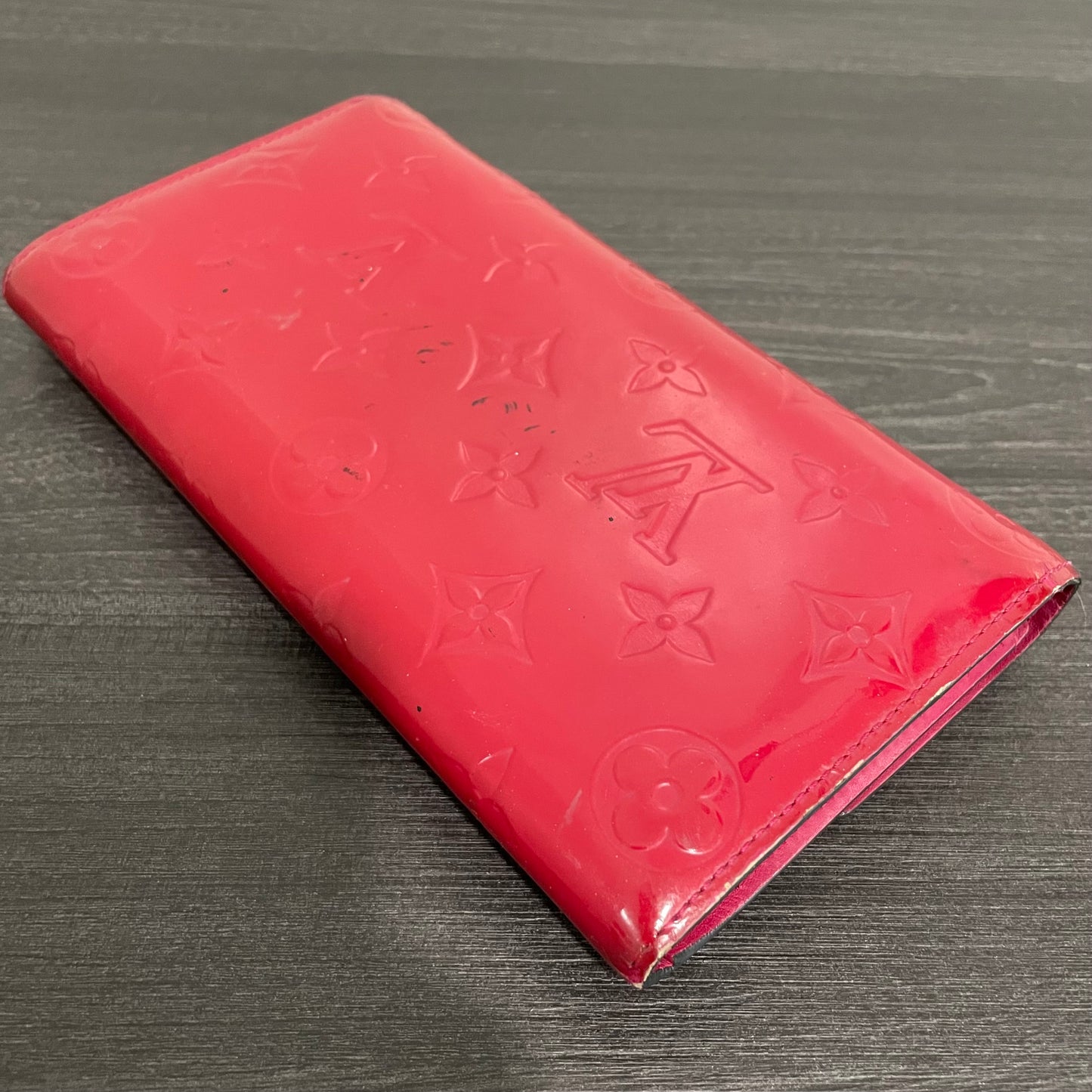 July-9 BAG DROP (Subscriber Price $100) Louis Vuitton Scarlet Vernis Wallet