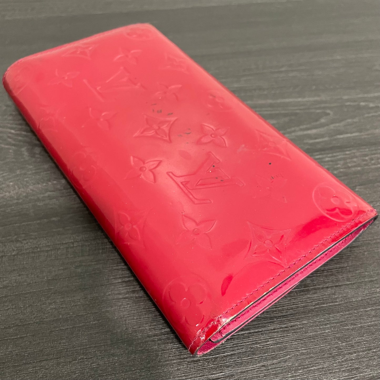 July-9 BAG DROP (Subscriber Price $100) Louis Vuitton Scarlet Vernis Wallet