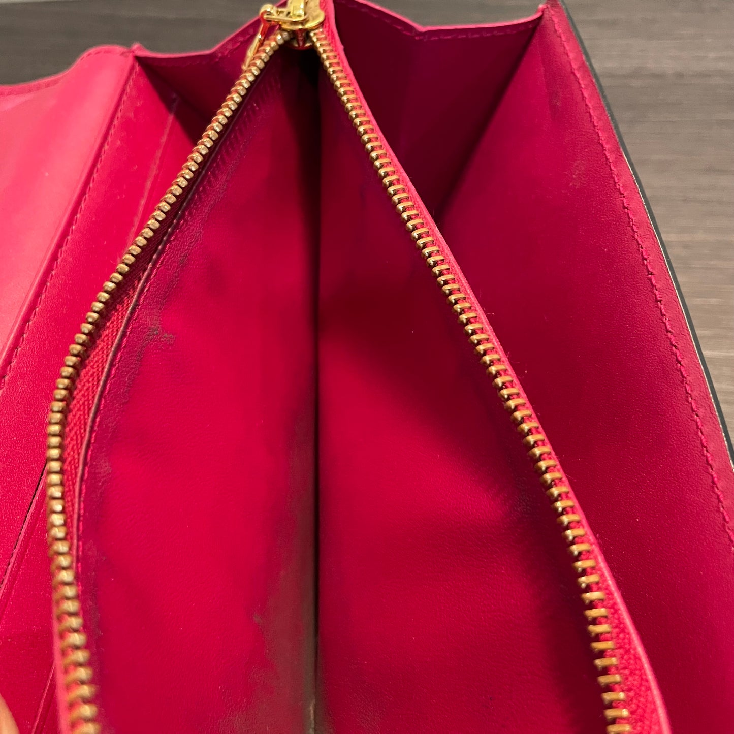 July-9 BAG DROP (Subscriber Price $100) Louis Vuitton Scarlet Vernis Wallet