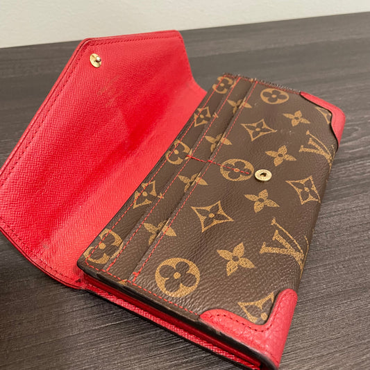 July-9 BAG DROP (Subscriber Price $150) Louis Vuitton Monogram Sarah Retiro Wallet