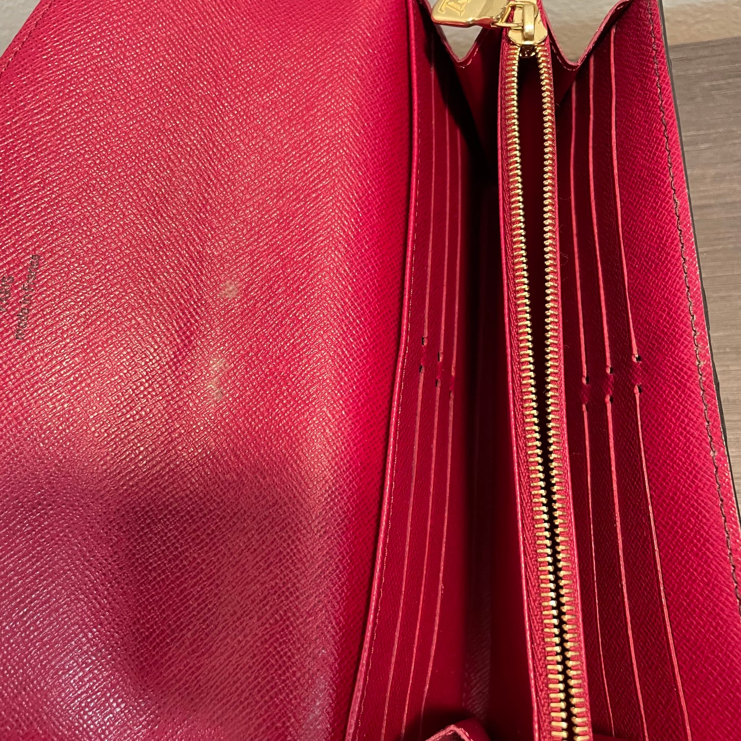 July-9 BAG DROP (Subscriber Price $150) Louis Vuitton Monogram Sarah Fuchsia Wallet
