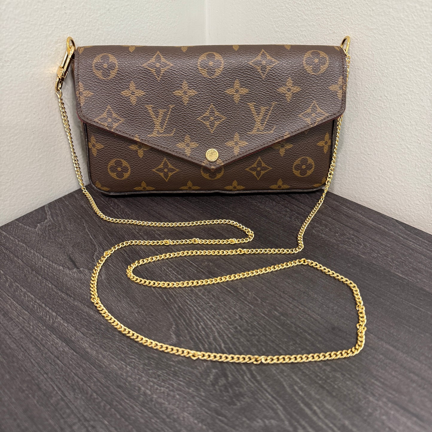 #1010 LOUIS VUITTON Monogram Pochette Félicie (TOP PICK!)