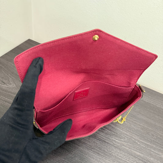 #1010 LOUIS VUITTON Monogram Pochette Félicie (TOP PICK!)