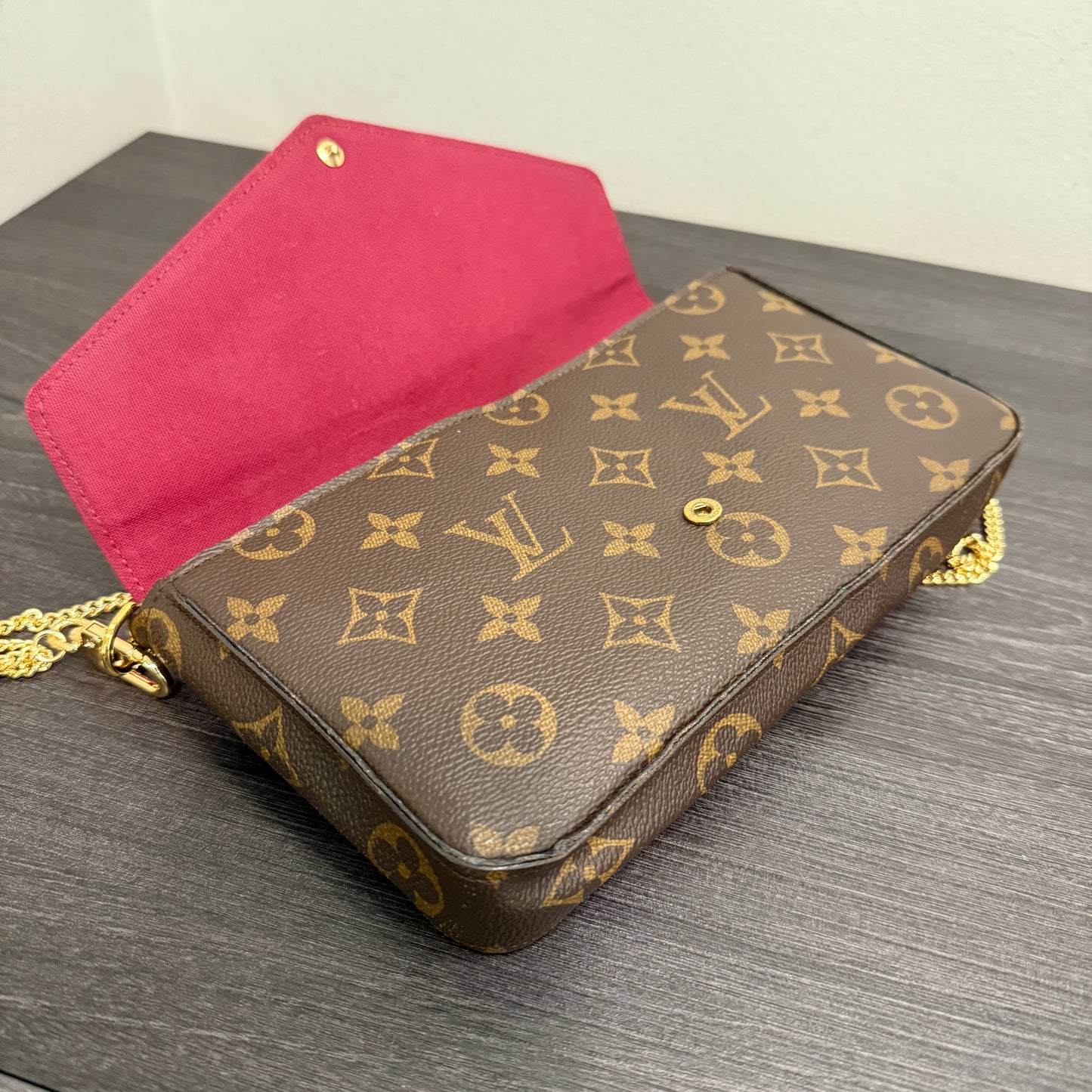 #1010 LOUIS VUITTON Monogram Pochette Félicie (TOP PICK!)