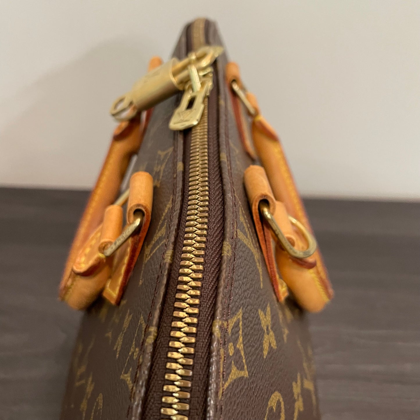 July-9 BAG DROP (Subscriber Price $390) Louis Vuitton Monogram Alma with Lock & Key