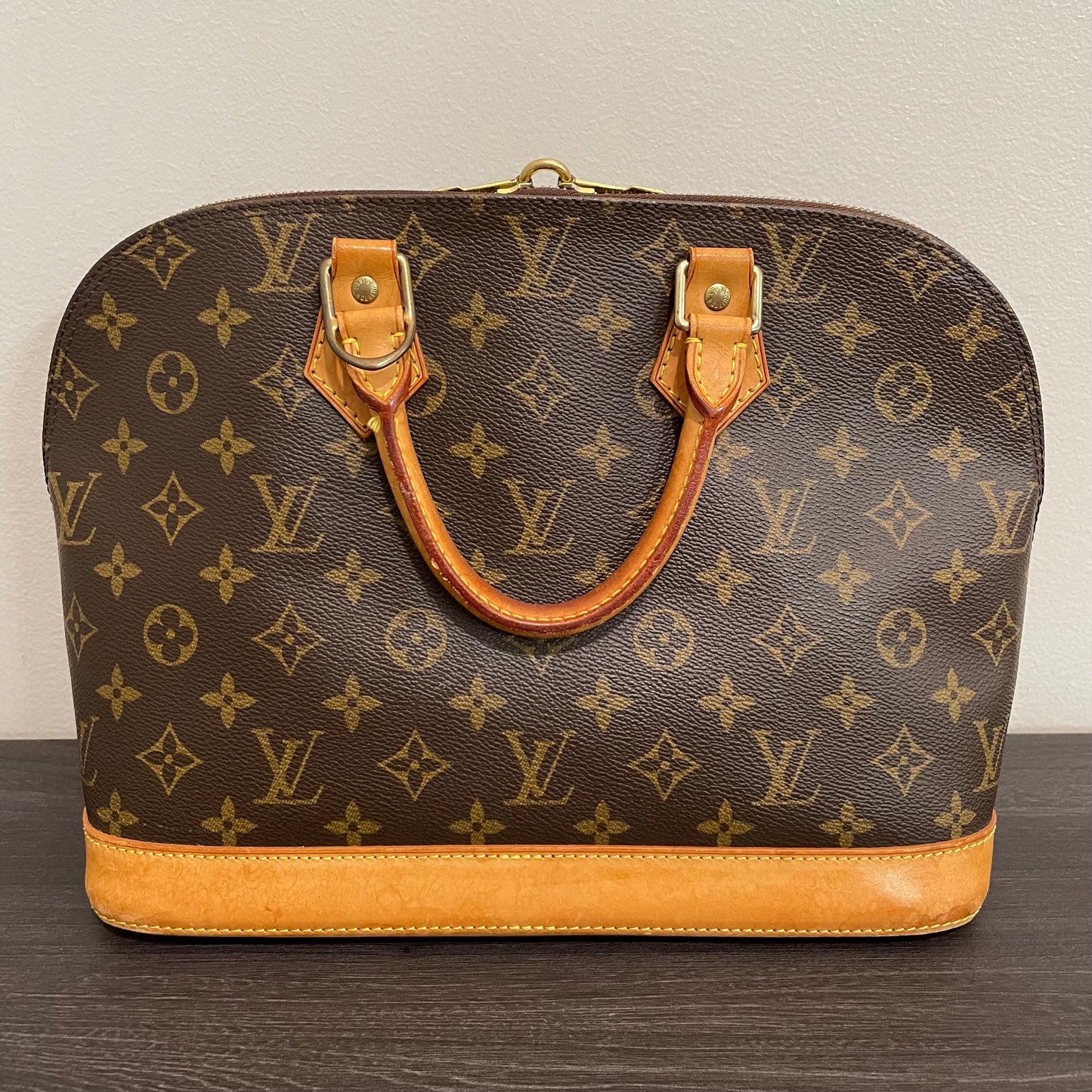 July-9 BAG DROP (Subscriber Price $390) Louis Vuitton Monogram Alma with Lock & Key